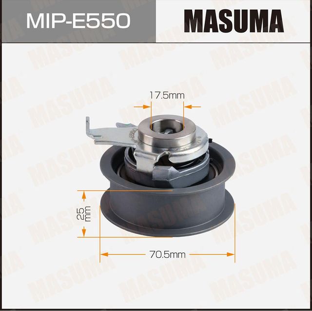 Ролик натяжной ремня ГРМ, CWVA, CWVB, CZCA (Masuma). Артикул MIPE550