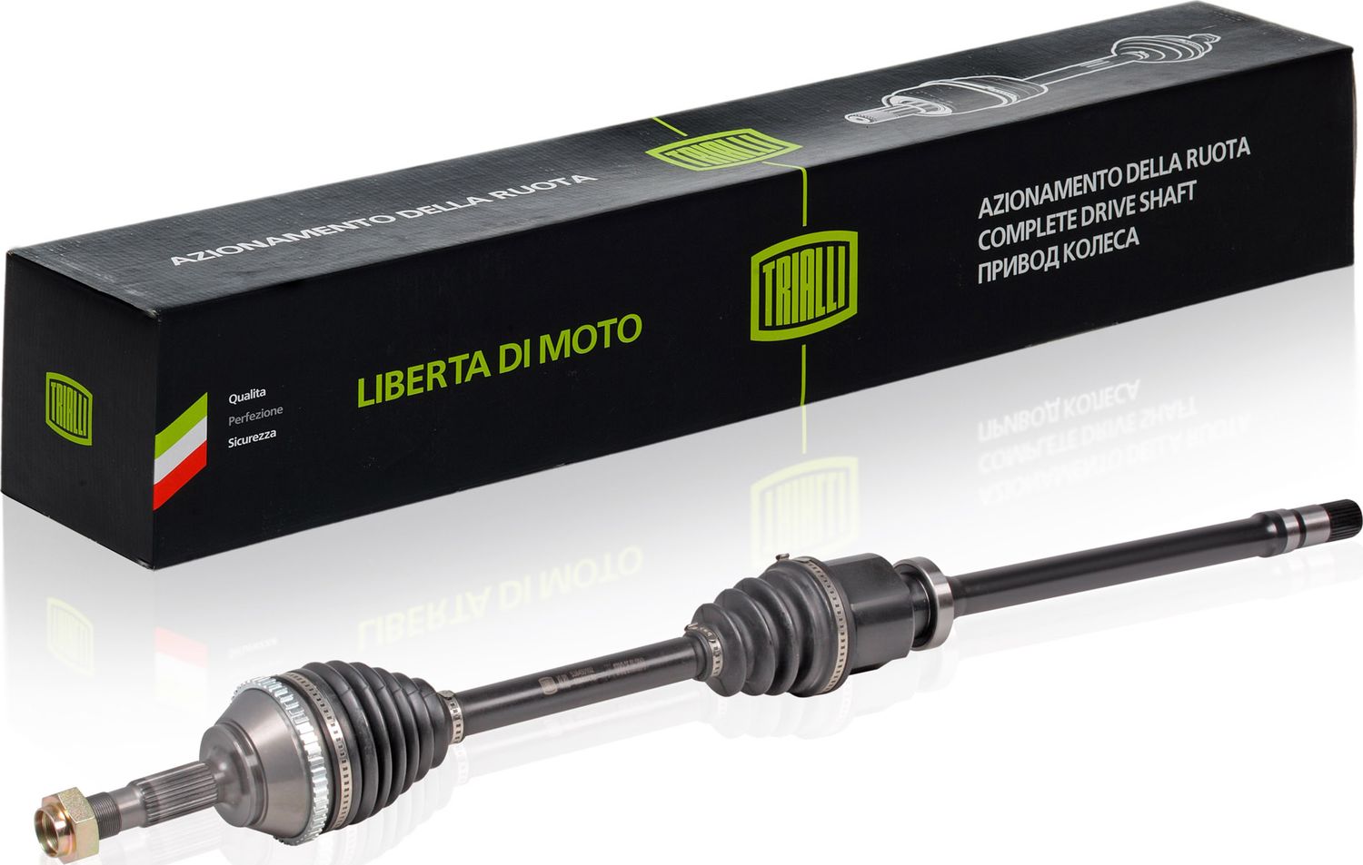 Полуось (привод в сборе, приводной вал) Trialli. Артикул AR 802