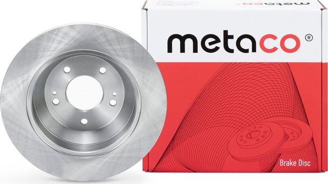 Диск тормозной задний (Metaco). Артикул 3060278