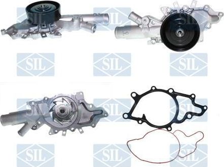Помпа (водяной насос) Saleri/SIL для Mercedes-Benz E-Класс II (W210, S210) 1999-2003. Артикул PA1087