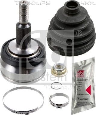 Шрус наружный (граната) Febi Bilstein передний для Volkswagen Multivan T6 2015-2026. Артикул 186293