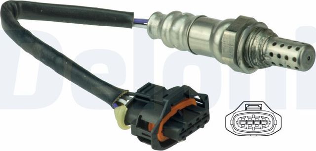 Лямбда-зонд (кислородный датчик) Delphi. Артикул ES20514-12B1
