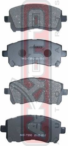 Тормозные колодки Akyoto Packing AKYOTO. Артикул AKD-7390