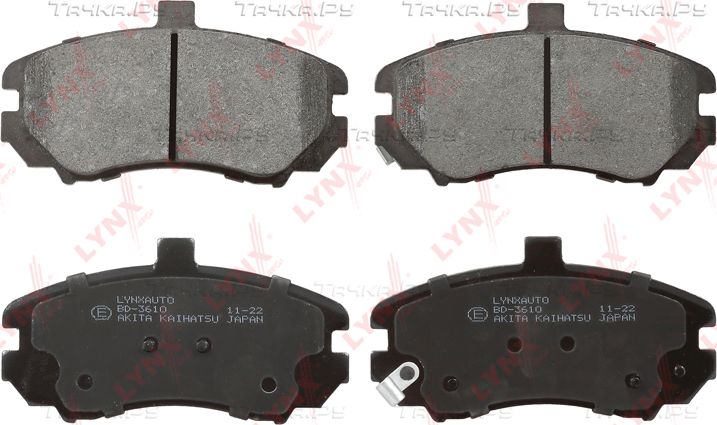 Тормозные колодки LYNXauto. Артикул BD-3610
