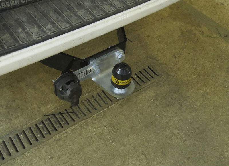 Фаркоп Мотодор оцинкованный для Great Wall Poer 2021-2026. Артикул 93109-FE