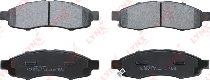 Тормозные колодки LYNXauto. Артикул BD-5777