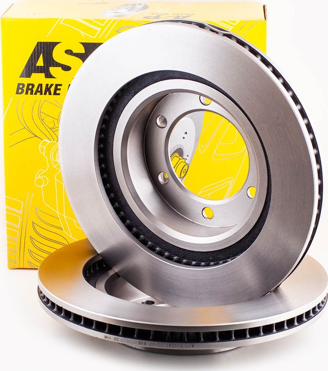 Диск тормозной TOYOTA LAND CRUISER PRADO (J120) 05-> передний вентилируемый D=33 (ASP). Артикул 610207