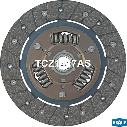 Диск ведомый (Krauf). Артикул TCZ1417AS