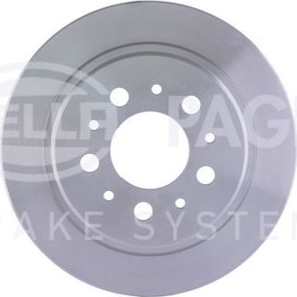 Тормозной диск Hella задний для Volvo 760 1981-1992. Артикул 8DD 355 102-261