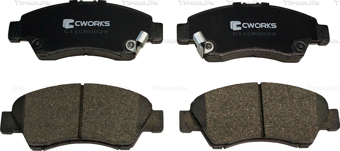 Тормозные колодки Cworks. Артикул C11CR0029