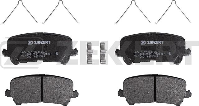 Тормозные колодки Zekkert задние для Honda Pilot III 2017-2026. Артикул BS-1296