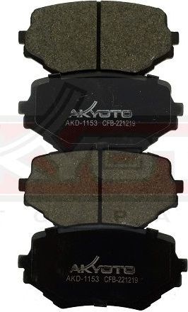 Тормозные колодки Akyoto Packing AKYOTO. Артикул AKD-1153