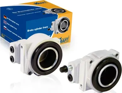 Цилиндр тормозной передний правый ВАЗ 2101-2107 (внеш.+внутр.) (Kraft). Артикул KT028108
