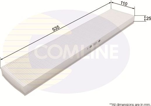 Салонный фильтр Comline. Артикул EKF131