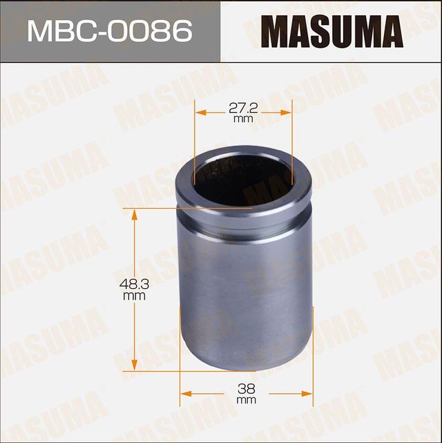 Поршень тормозного суппорта Masuma задний для Subaru Outback IV 2009-2014. Артикул MBC-0086