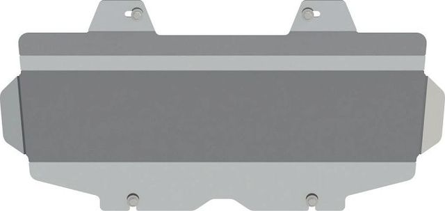 Защита алюминиевая Шериф (4 мм) для радиатора Nissan Patrol Y62 2015-2024. Артикул 2919