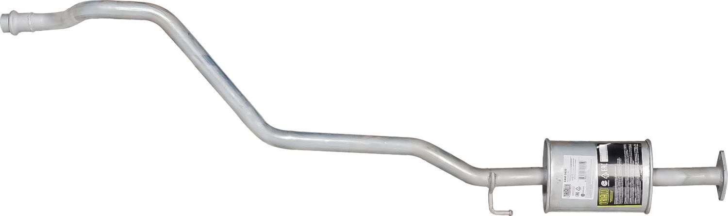 Глушитель (средняя часть) Trialli. Артикул EAM 0403