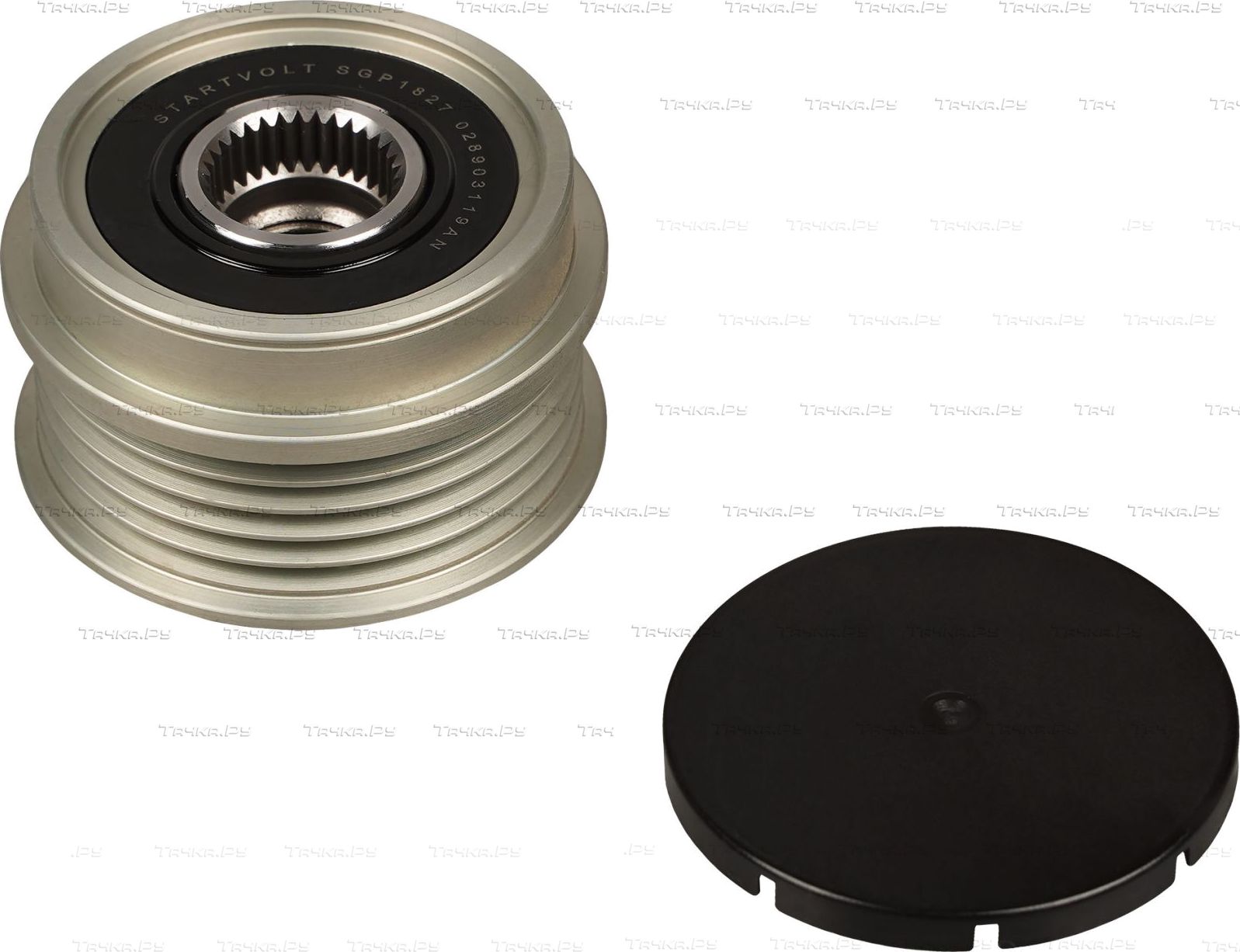 Муфта генератора обгонная StartVOLT для Volkswagen Passat B5 1996-2000. Артикул SGP 1827