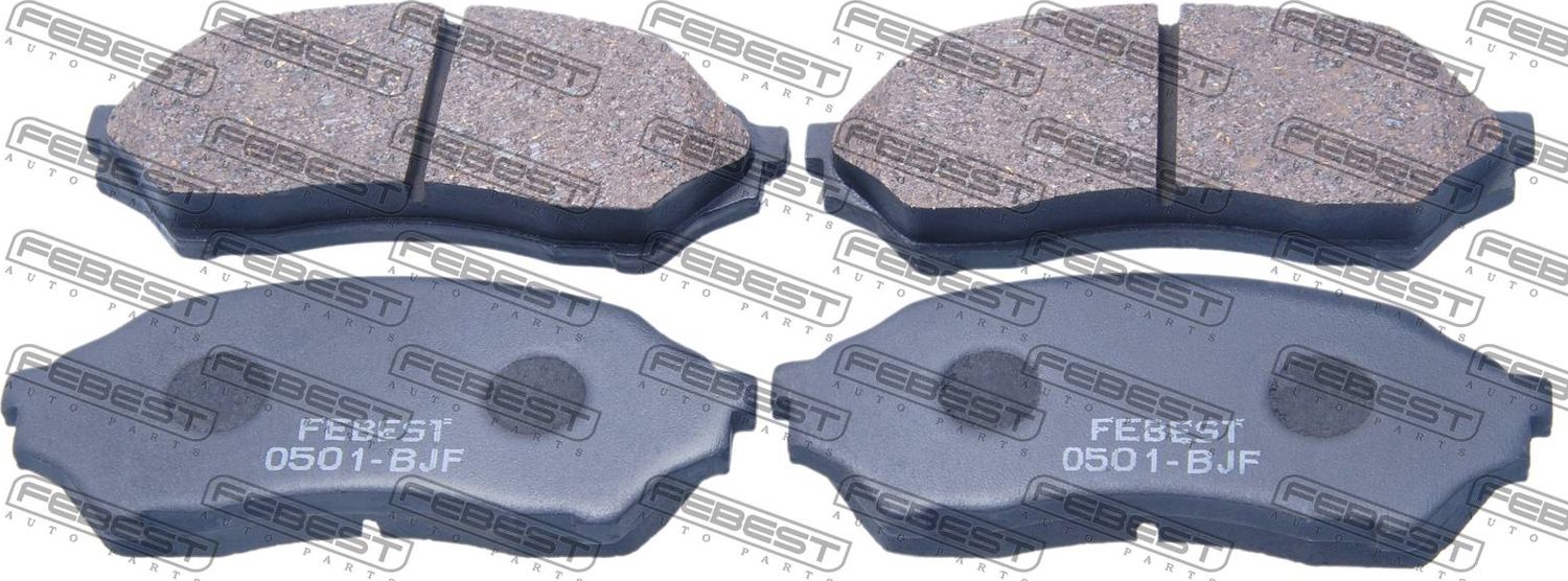 Тормозные колодки Febest. Артикул 0501-BJF