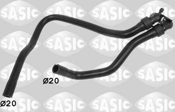 Патрубок радиатора (системы охлаждения) Sasic. Артикул 3400234
