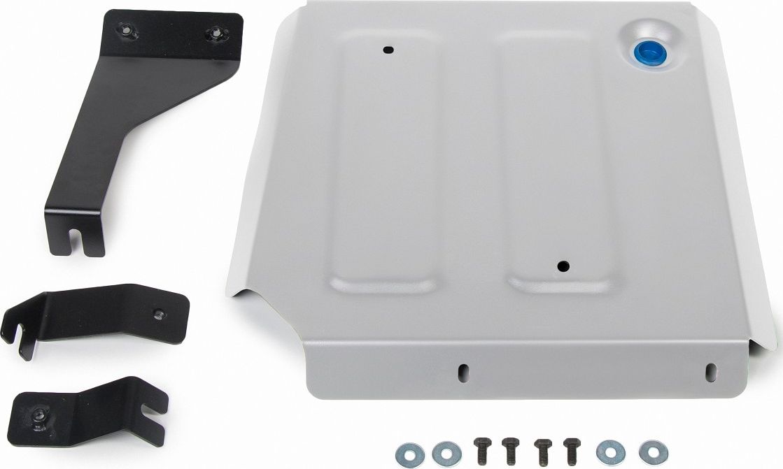 Защита алюминиевая Rival для топливного бака Haval Jolion РКПП FWD 2021-2026. Артикул 333.9422.1