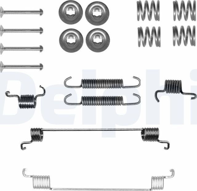 Ремкомплект барабанных тормозов Delphi. Артикул LY1437