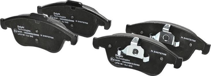 Тормозные колодки Delphi (Low-Metallic). Артикул LP2181