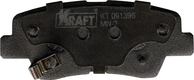 Колодки тормозные HYUN/KIA SOLARIS/RIO 10- задн. (Kraft). Артикул KT091396