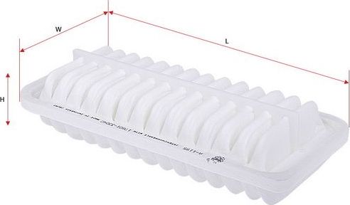 Воздушный фильтр Sakura. Артикул A-1195