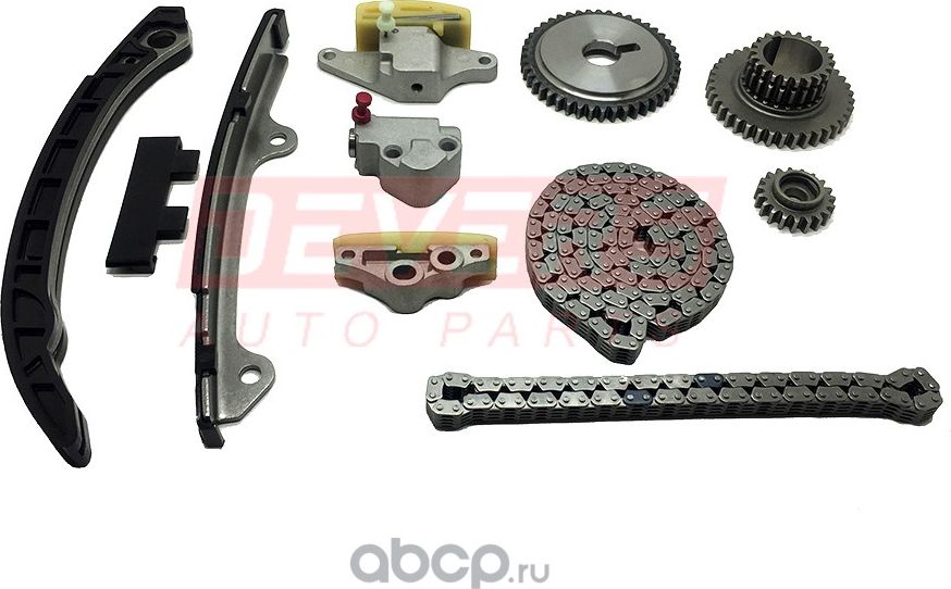 КОМПЛЕКТ ЦЕПИ ГРМ QR25DE 07-,DVNS0202 DEVERS. Артикул DVNS0202
