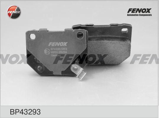 Тормозные колодки Fenox. Артикул BP43293
