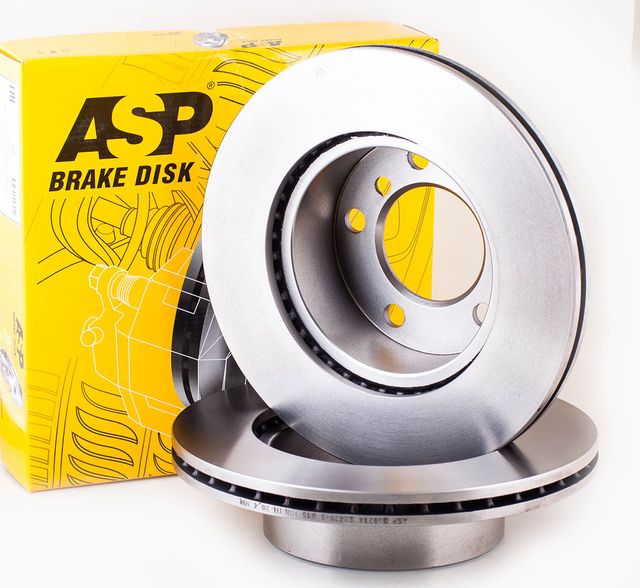 Тормоз. диск BMW 1(E81/F20) 1.6/1.8L,1.6D/1.8D 05- передн., вентилир. (ASP). Артикул 030214