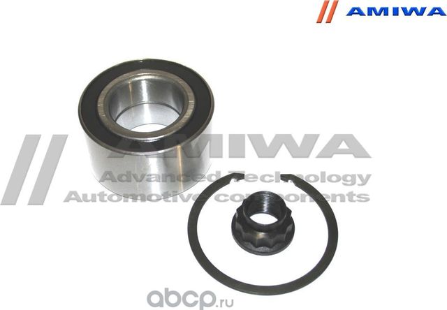 ПОДШИПНИК СТУПИЧНЫЙ ПЕРЕДНИЙ (45X84X45) РЕМКОМПЛЕКТ (Amiwa). Артикул 0635320