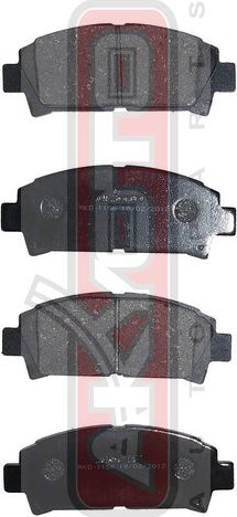 Тормозные колодки Akyoto Packing AKYOTO. Артикул AKD-1156