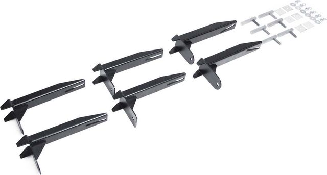 Комплект крепежа к порогам Rival для Volkswagen Amarok I поколение 2010-2016. Артикул 9.5803.1