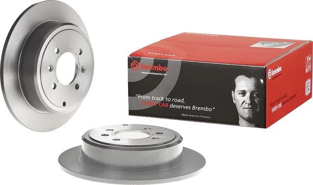 Тормозной диск Brembo UV Coated задний для Peugeot 406 I 1995-2004. Артикул 08.6931.11