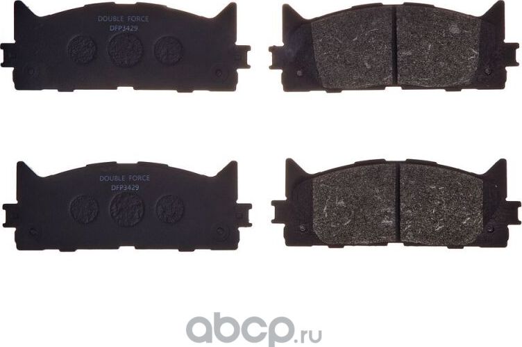 Колодки тормозные дисковые (Double Force) Double Force. Артикул DFP3429