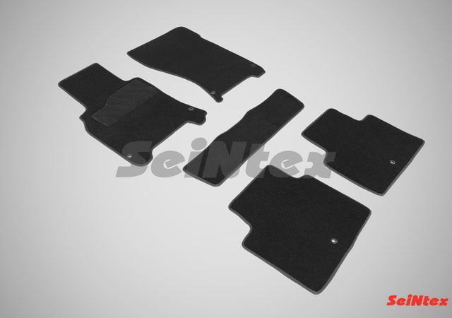 Коврики текстильные Seintex на нескользящей основе для салона Infiniti M37Х 2010-2026. Артикул 86338