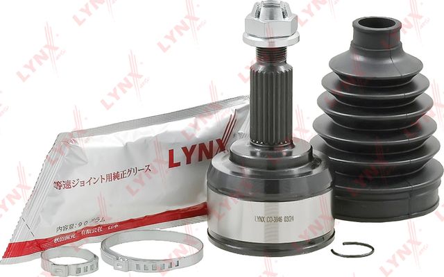 Шрус наружный (граната) LYNXauto передний для Renault Dokker 2013-2017. Артикул CO-3846