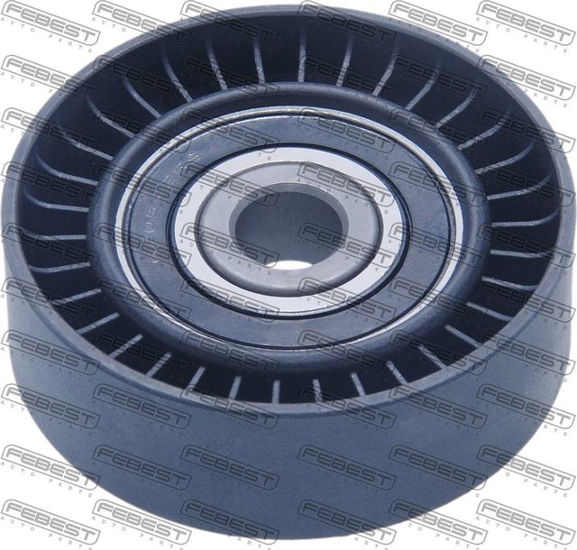 Натяжной ролик (натяжитель) приводного поликлинового ремня Febest. Артикул 1487-REX