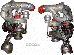 Турбина (турбокомпрессор) BorgWarner KP35+K04. Артикул 10009880019