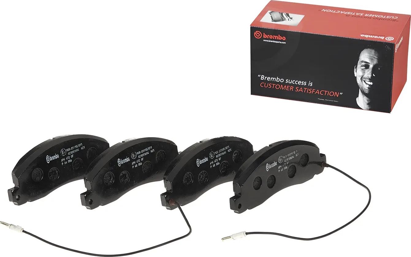 Тормозные колодки Brembo PRIME LINE. Артикул P 68 006