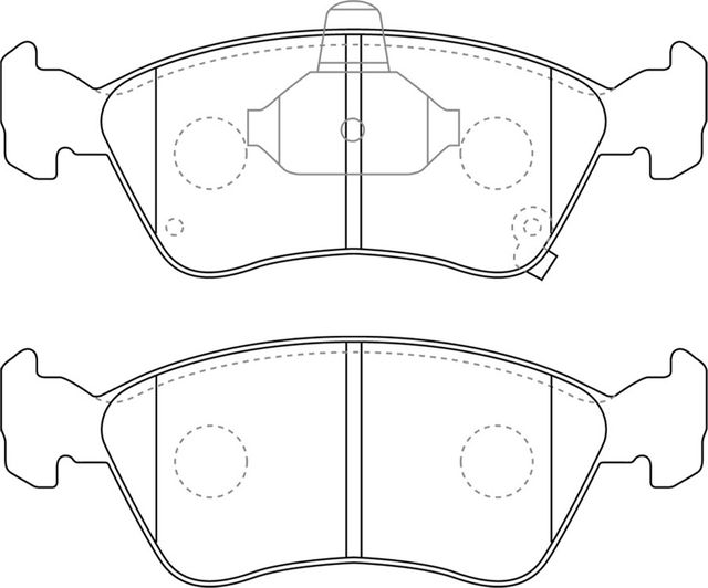 Тормозные колодки NiBK. Артикул PN1170