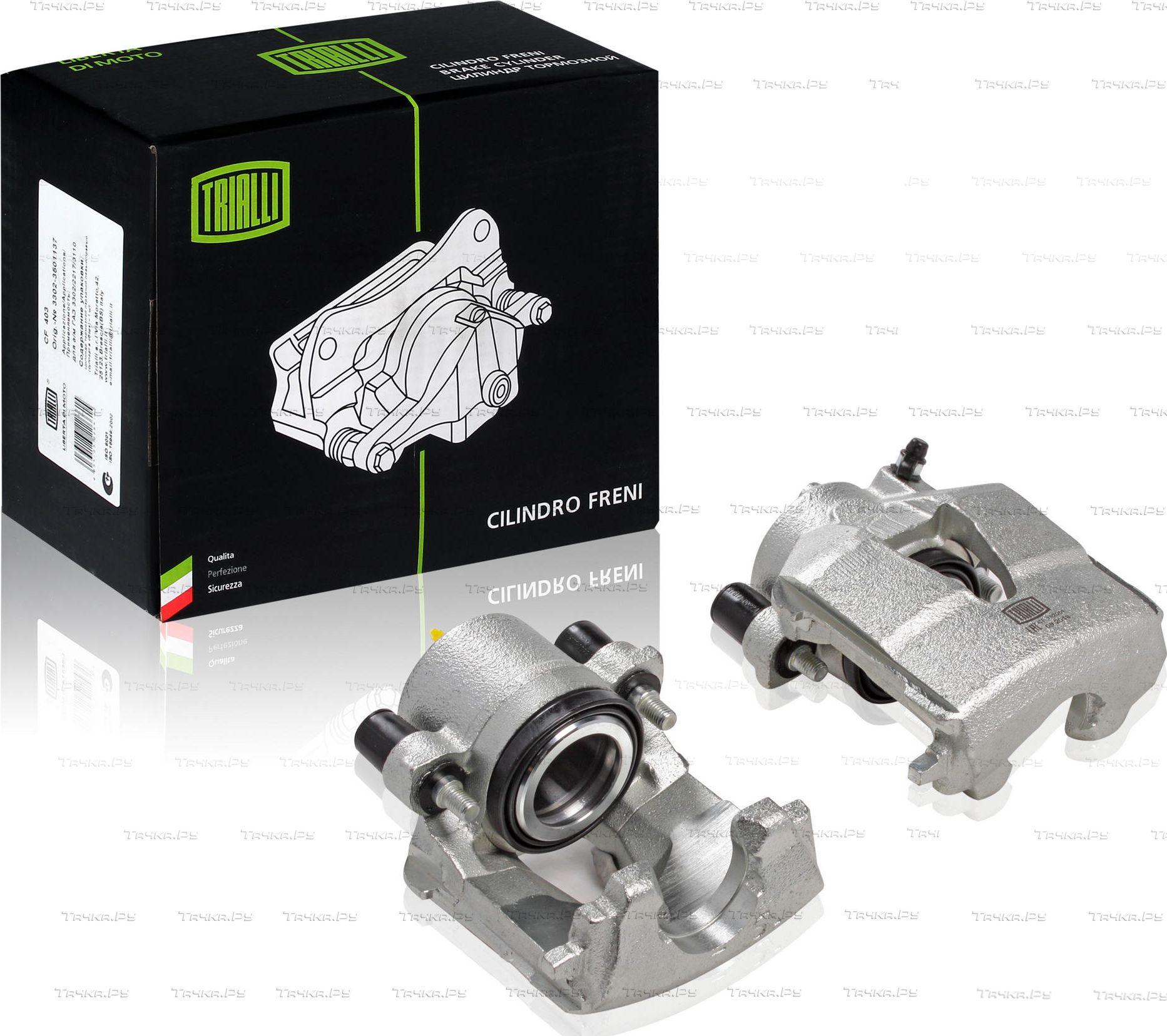 Тормозной суппорт Trialli передний левый для Audi A3 II (8P) 2003-2013. Артикул CF 182001