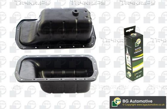 Масляный поддон картера двигателя BGA для Citroen Berlingo III 2018-2026. Артикул SP1420