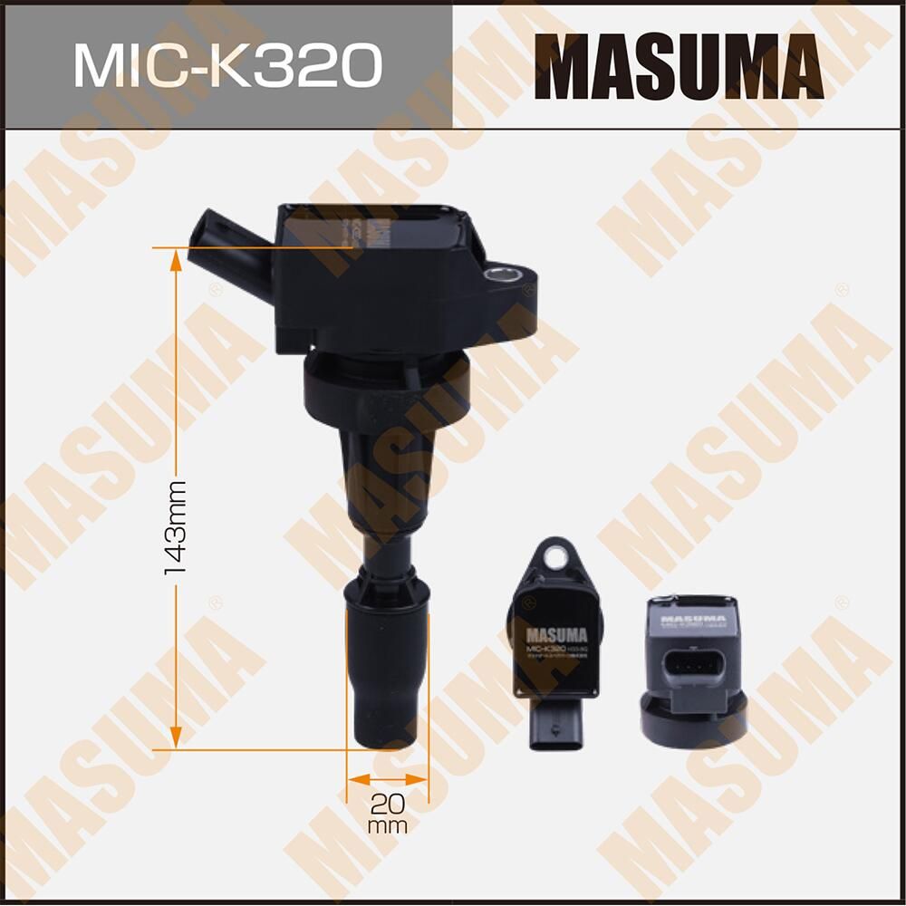 Катушка зажигания Masuma. Артикул MIC-K320
