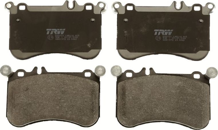 Тормозные колодки TRW. Артикул GDB1972