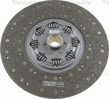 Диск сцепления SACHS для Volvo  FM9 2001-2005. Артикул 1878 001 215
