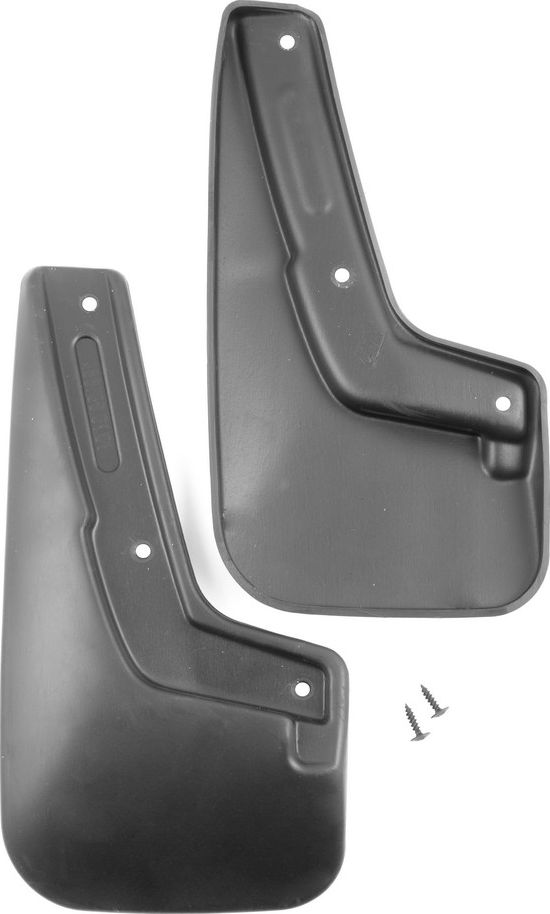 Брызговики Frosch (в пакете) передняя пара для Lada Largus Cross 2021-2026. Артикул NLF.A66730.F12