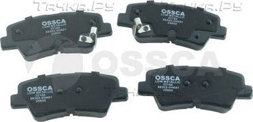 Тормозные колодки OSSCA. Артикул 22166